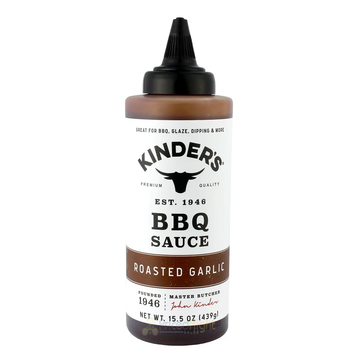 Kinder's Roasted Garlic Bbq Sauce Premium Handcrafted Gluten Free No Hfcs 15.5Oz 1