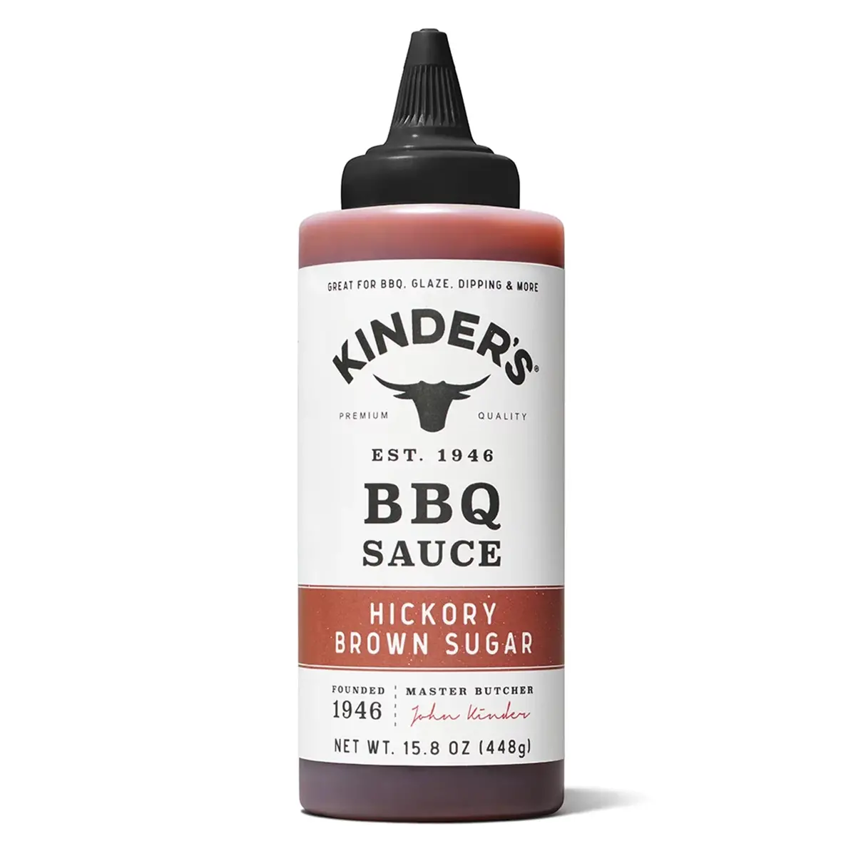 Kinder's Hickory Brown Sugar Bbq Sauce Handcrafted Gluten Free No Hfcs 15.8Oz 1