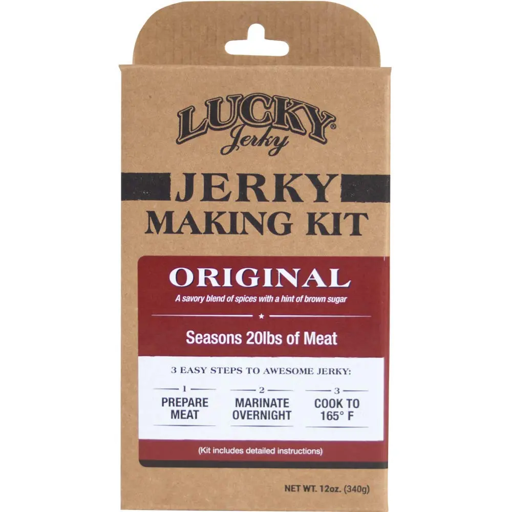Lucky Jerky Diy Original Jerky Making Kit 12 Oz Box Kit For 20 Lbs Of Meat 7003 1