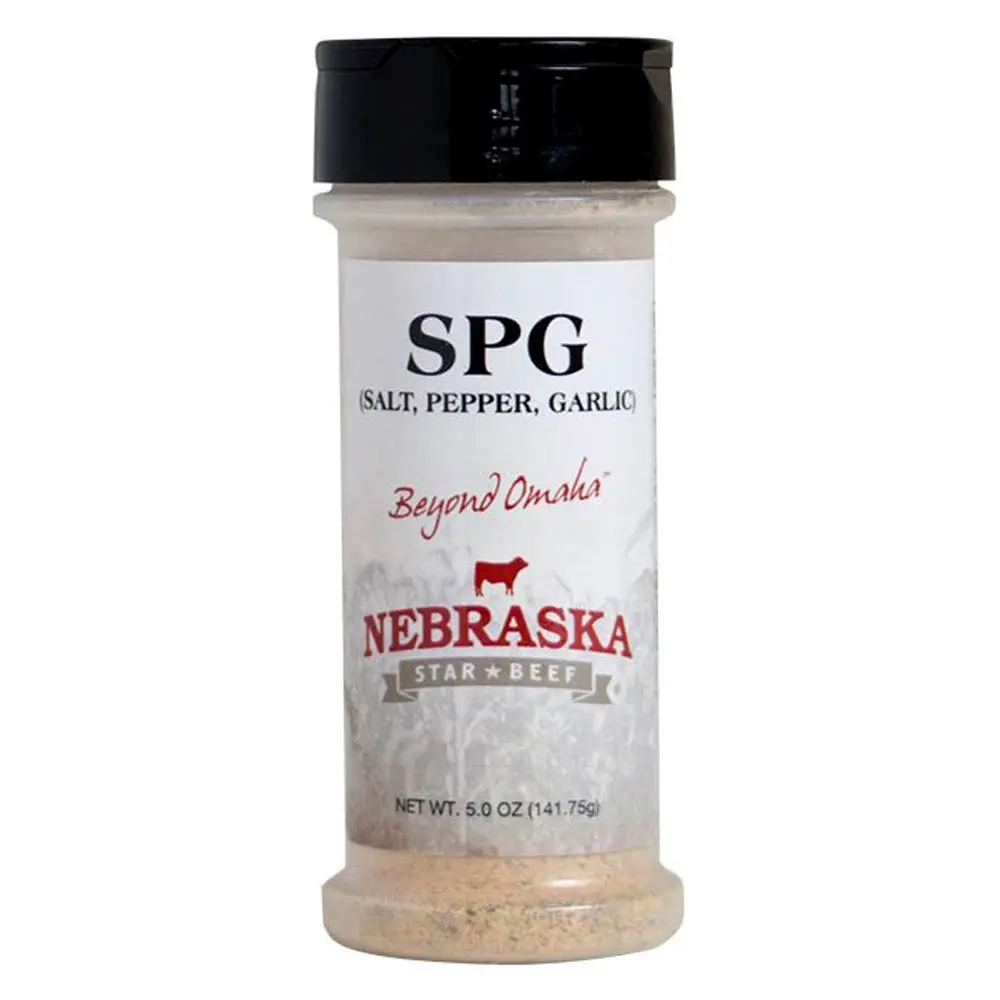 Nebraska Star Beef Spg Salt Pepper Garlic Seasoning 5 Oz All Purpose 7011-Nsb 1