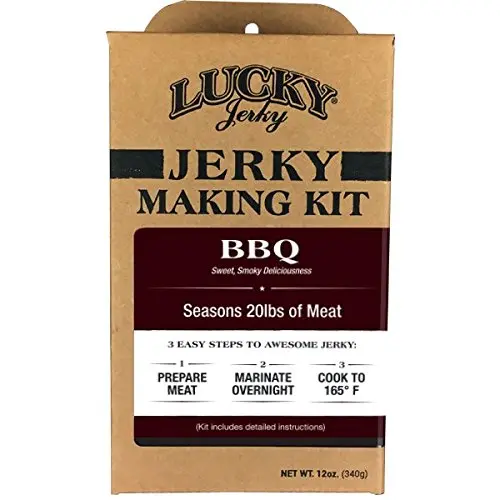 Lucky Jerky Diy Bbq Flavor Jerky Making Kit 12 Oz Box For 20 Lbs Of Meat 7013 1