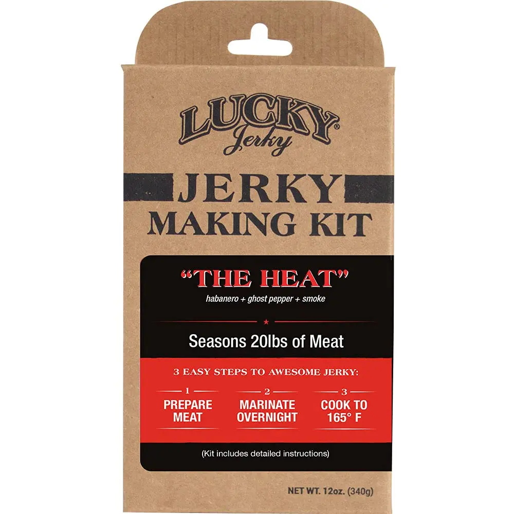 Lucky Jerky Habanero Ghost Pepper The Heat Jerky Making Kit For 20 Lbs Of Meat 1