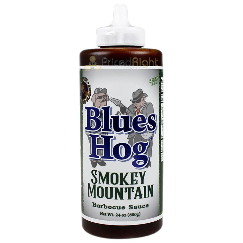 Blues Hog Smokey Mountain Bbq Sauce 24 Oz Squeeze Bottle Gluten Free 1