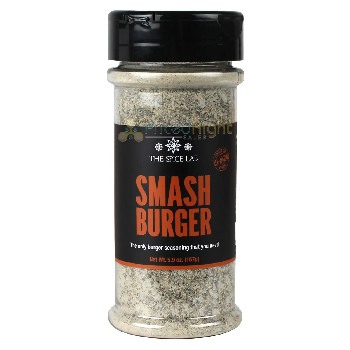 The Spice Lab Smash Burger 5.9 Oz Sea Salt And Pepper Gluten Free 7061-Pj4-Gro 1