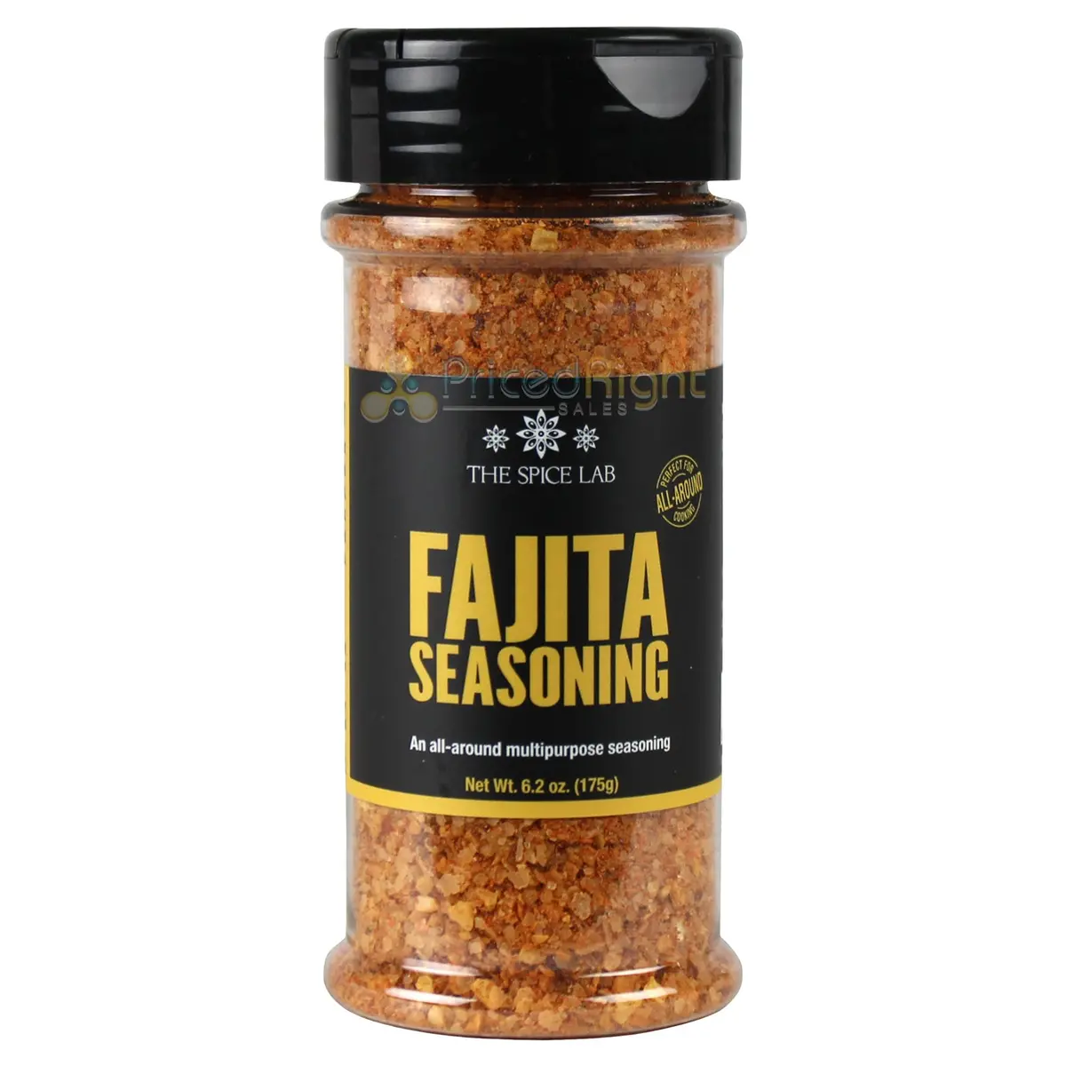The Spice Lab Fajita Seasoning 6.2 Oz Gluten Free Kosher Non Gmo 7124-Pj4-Str 1