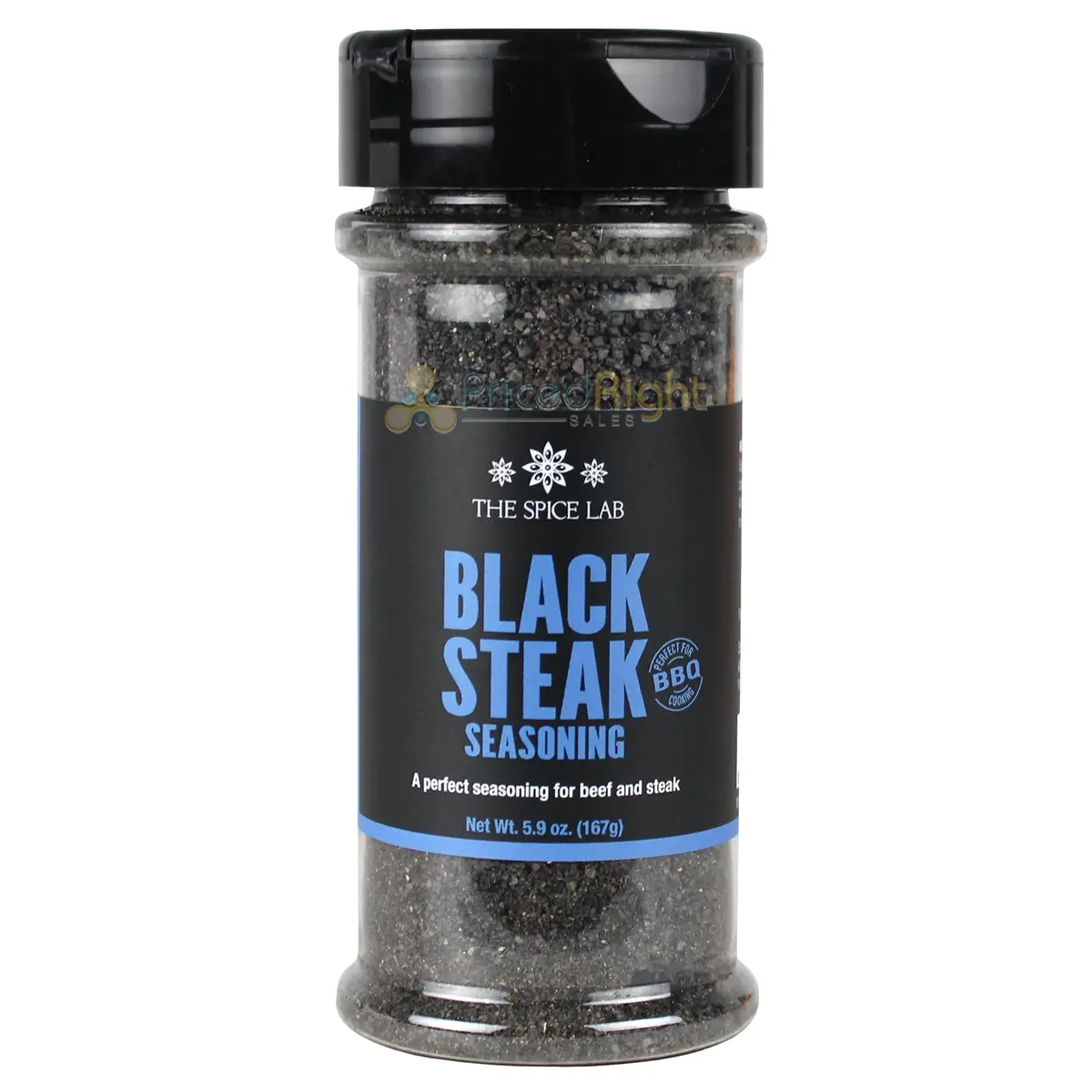 The Spice Lab Black Steak Seasoning 5.9 Oz Gluten Free All Natural 7306-Pj4-Gro 1