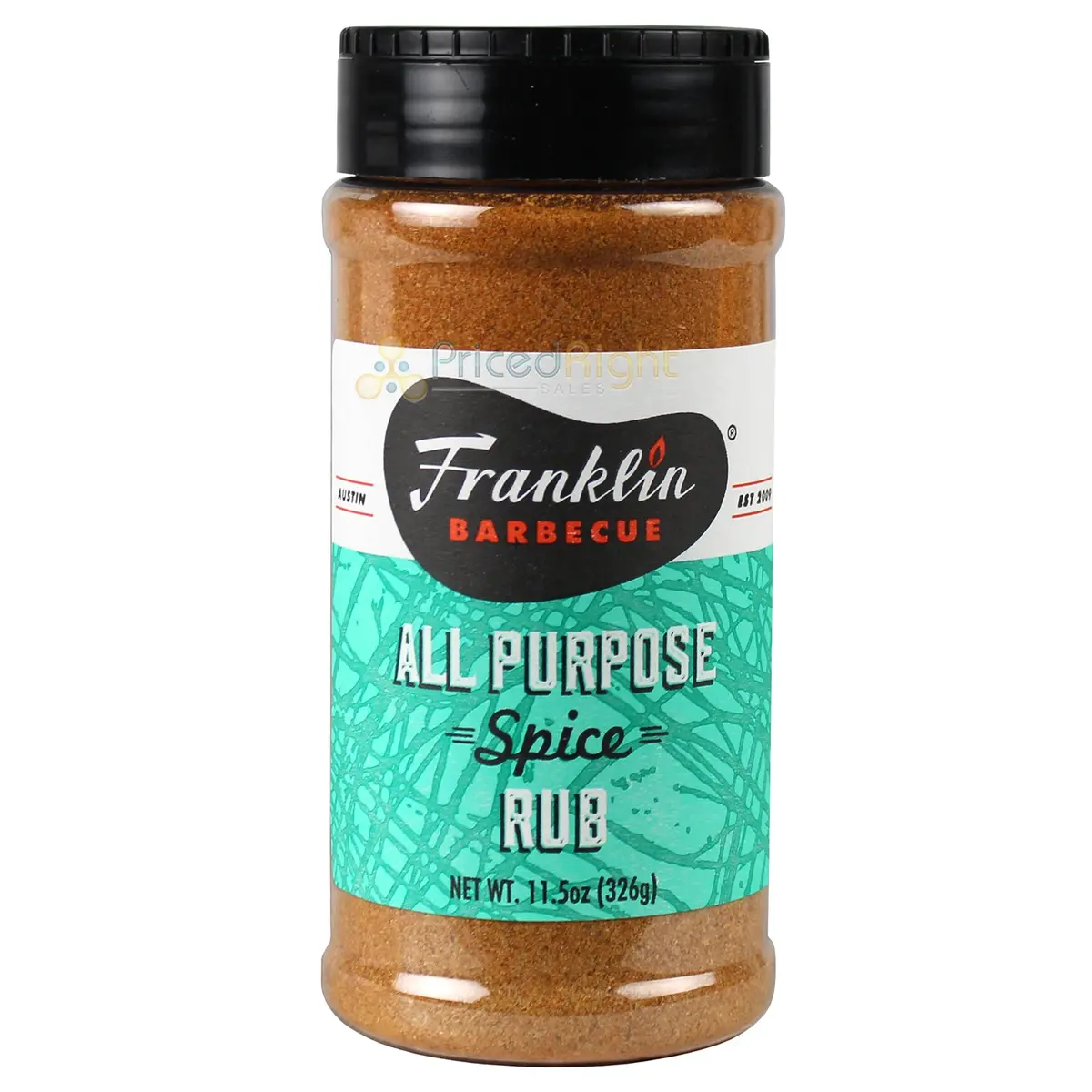 Franklin All Purpose Spice Rub 11.5 Oz Gluten Free 86000533803 1