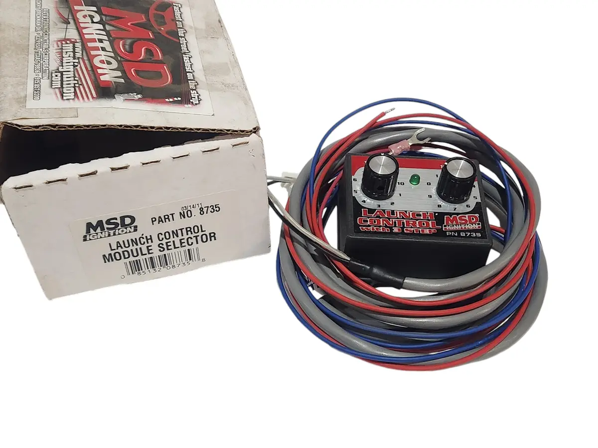 Msd Launch Control Module Selector 1