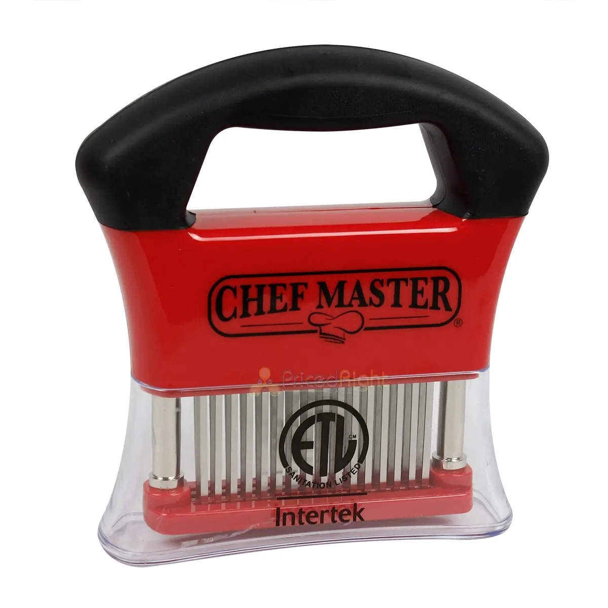 Chef Master Professional Meat Tenderizer W/ Stainless Steel Blades & Grip Handle 1