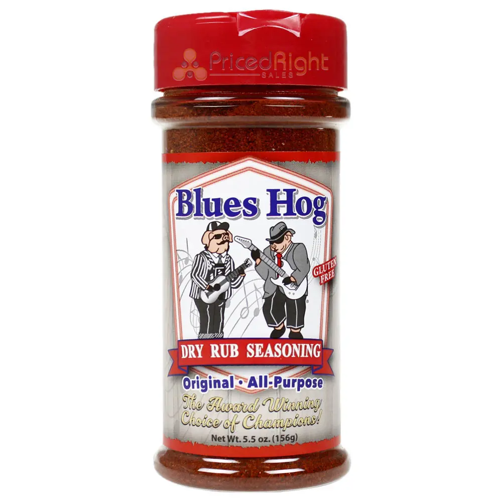 Blues Hog Dry Rub Seasoning All Purpose Spice 5.5 Oz Bottle Gluten Free Bbq 1