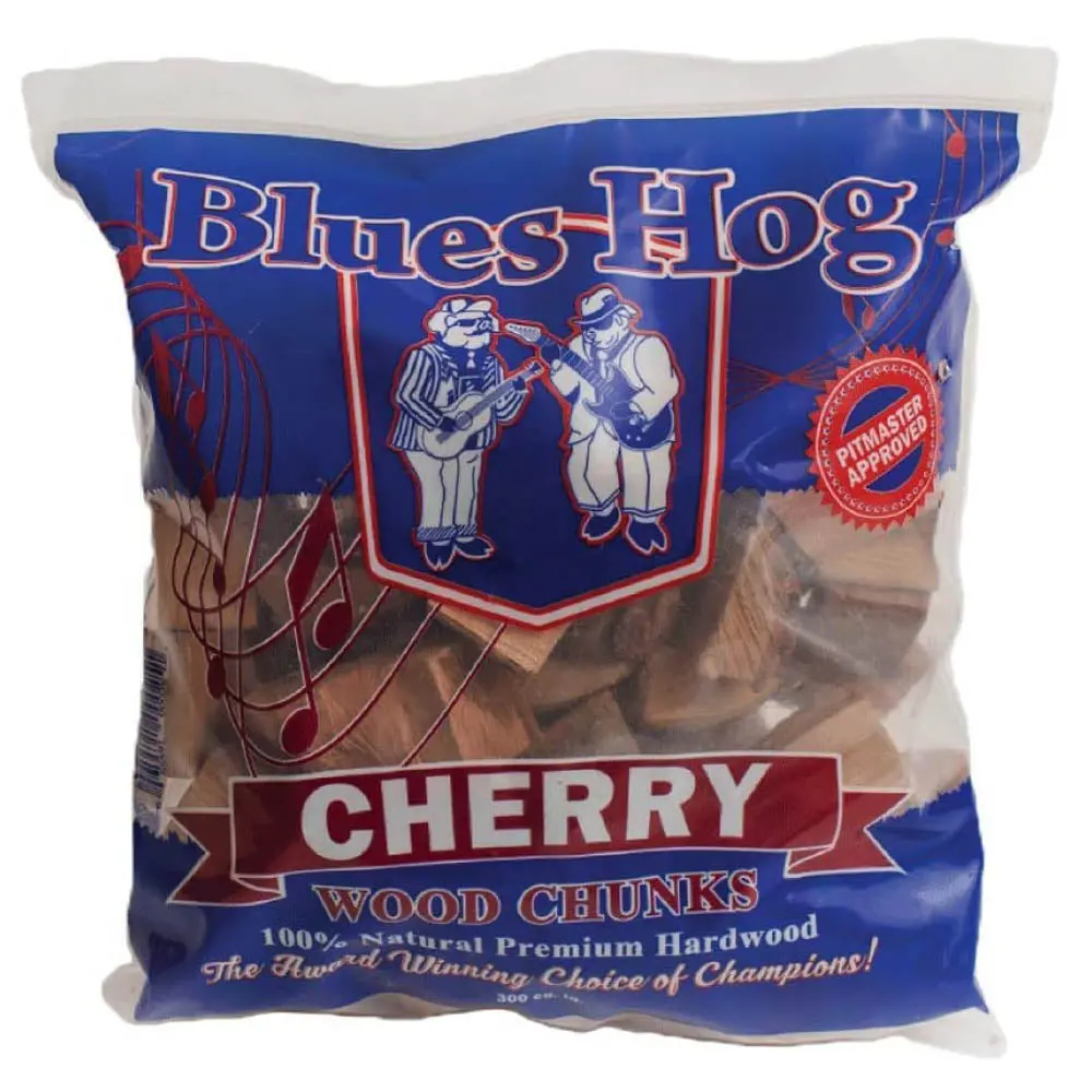 Blues Hog Cherry Wood Chunks Natural Premium Hardwood 300 Cubic Inches Bag 92300 1