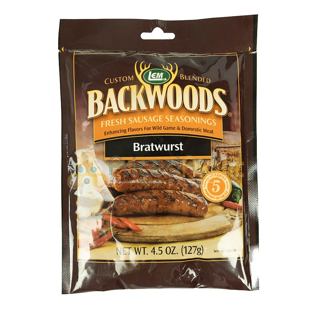 Sausage Seasoning 4.5 Oz Seasons 5 Lbs Of Wild Game Domestic Meats Bratwurst 1