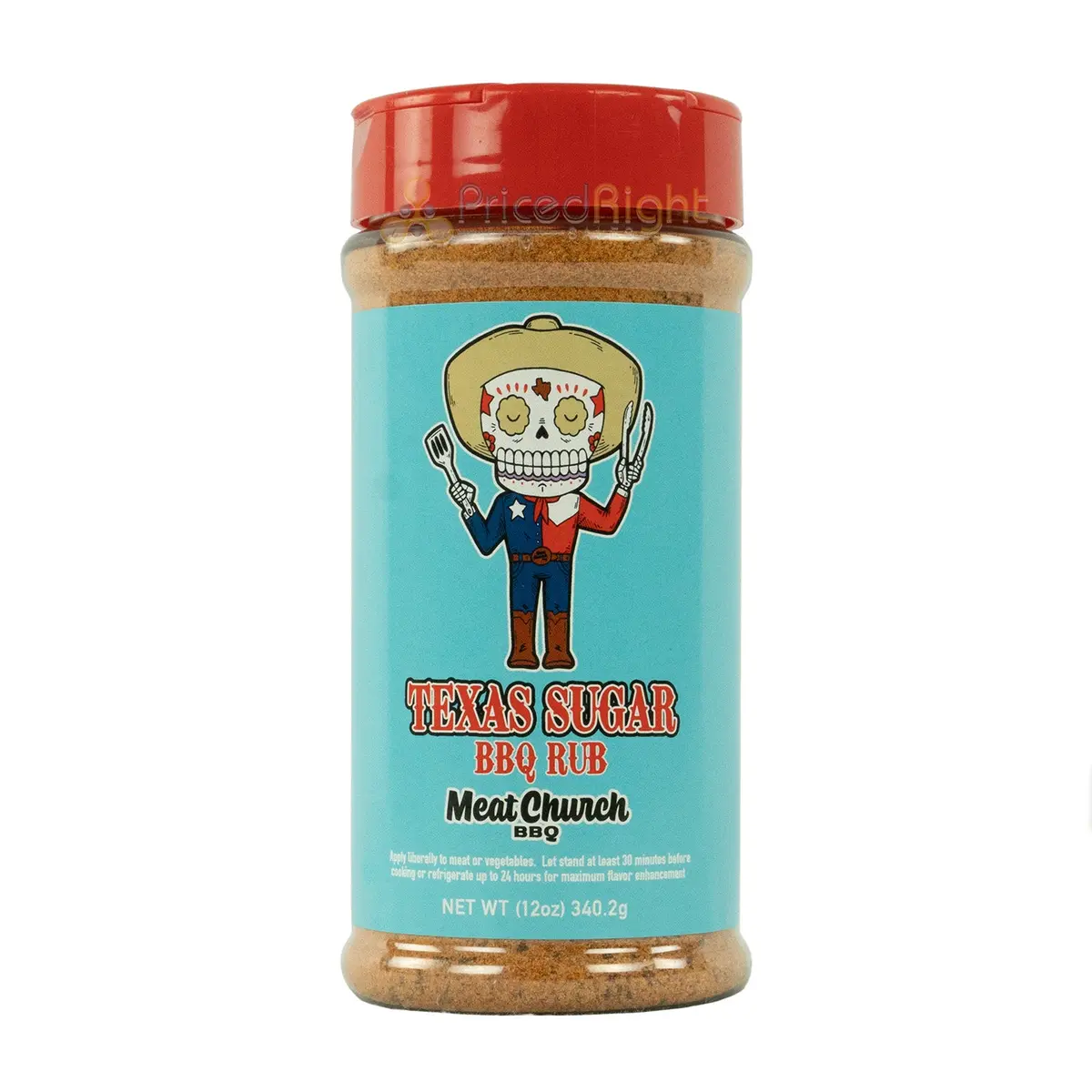 Meat Church Texas Sugar Rub All Purpose Award Winning Gluten Free No Msg 12 Oz 1