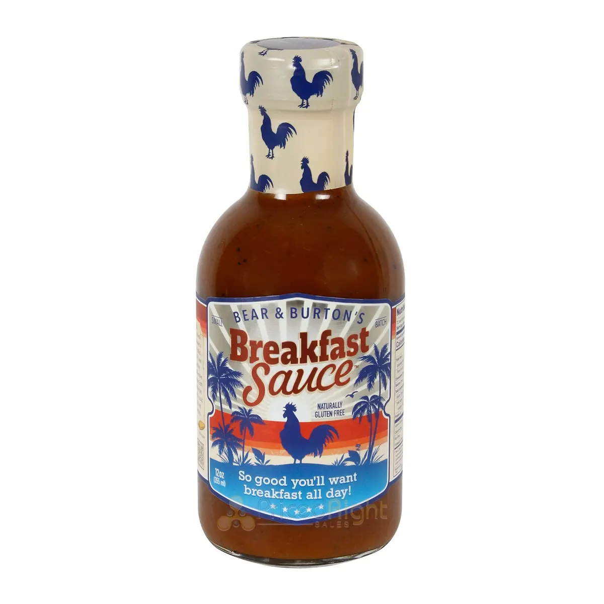 Bear & Burton's Breakfast Sauce Sweet & Spicy Datil Pepper Gluten Free 12 Ounce 1