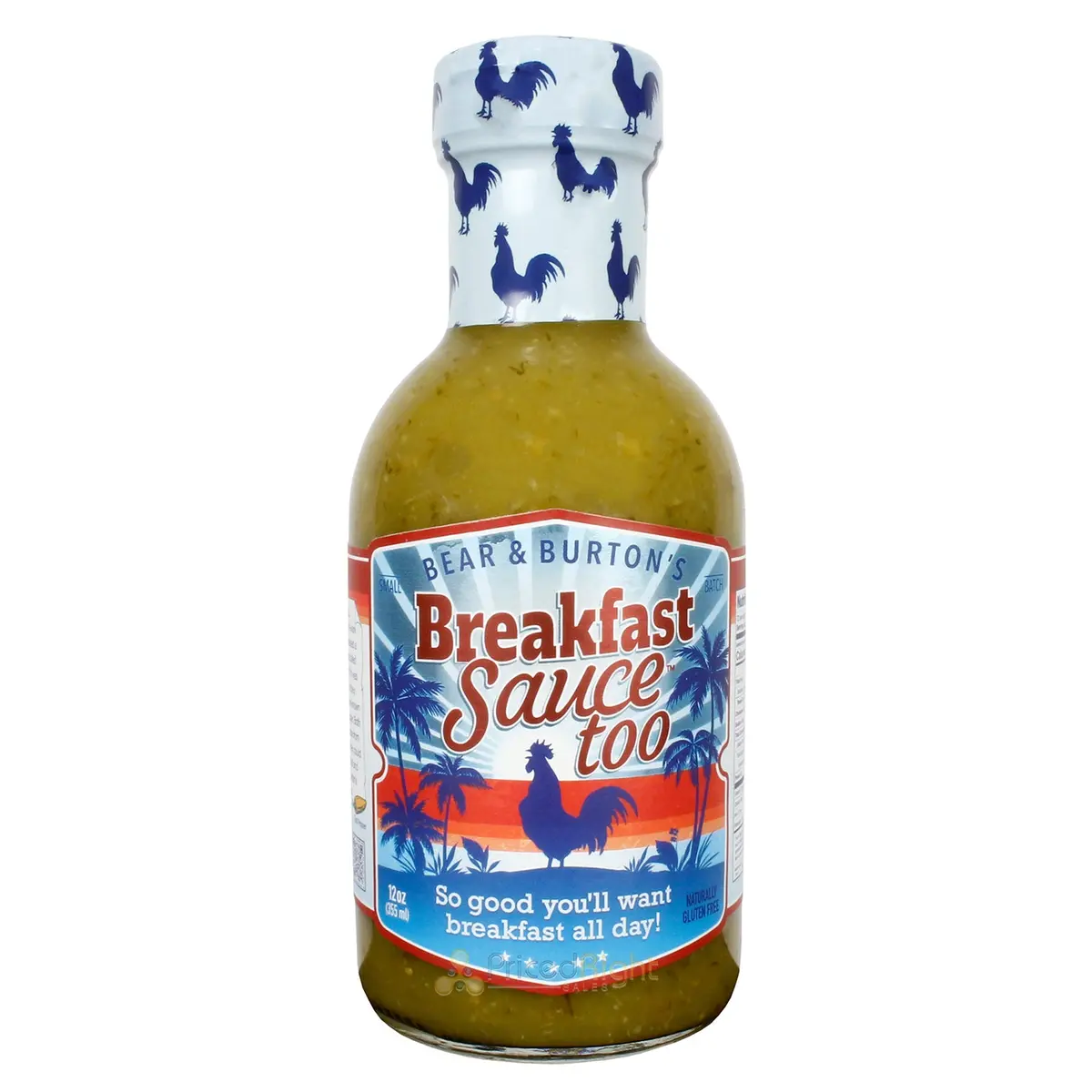 Bear & Burton's Breakfast Sauce Too Verde Edition Gluten Free Small Batch 12 Oz 1