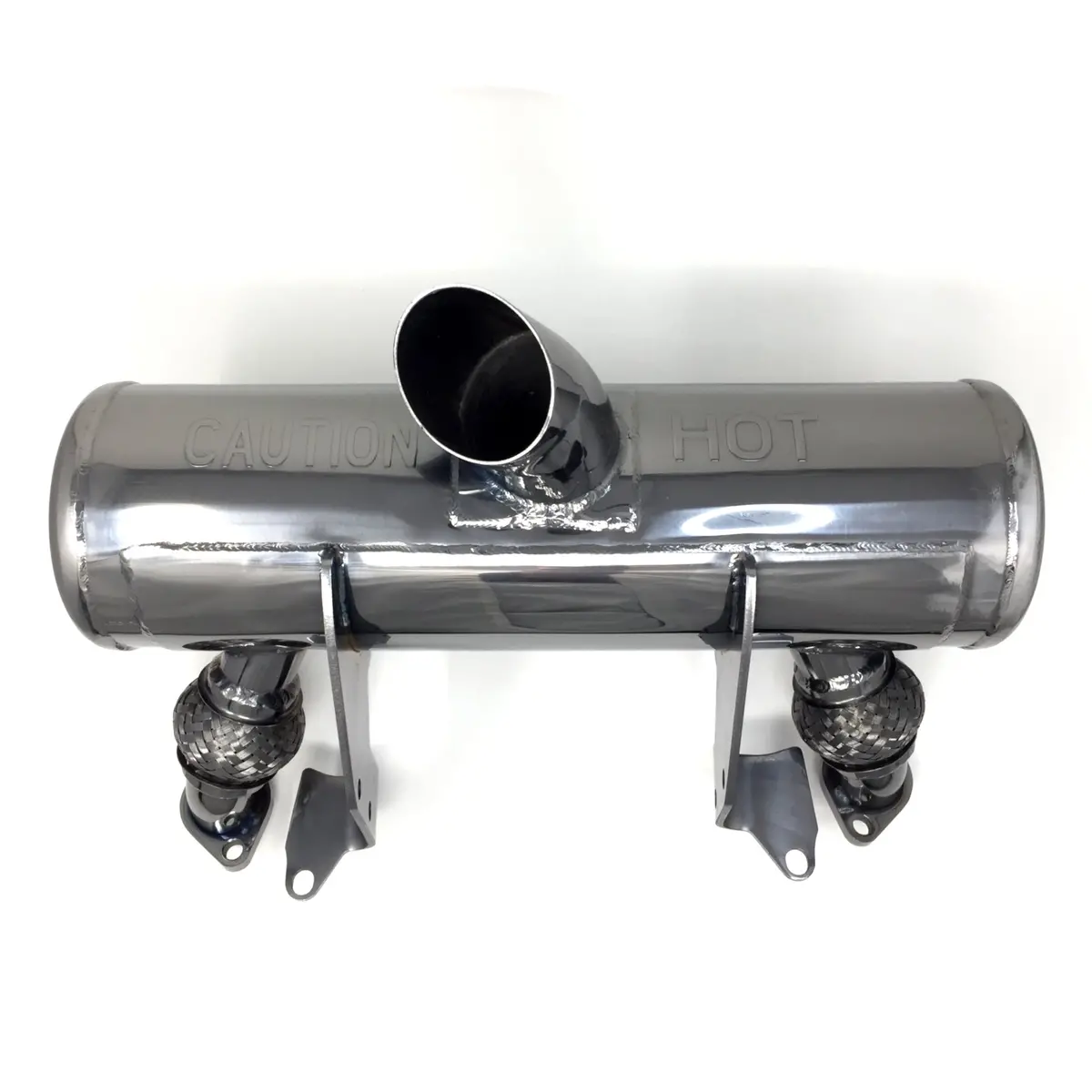 Q Muffler Flex Stainless Steel Large Vanguard Vertical 1