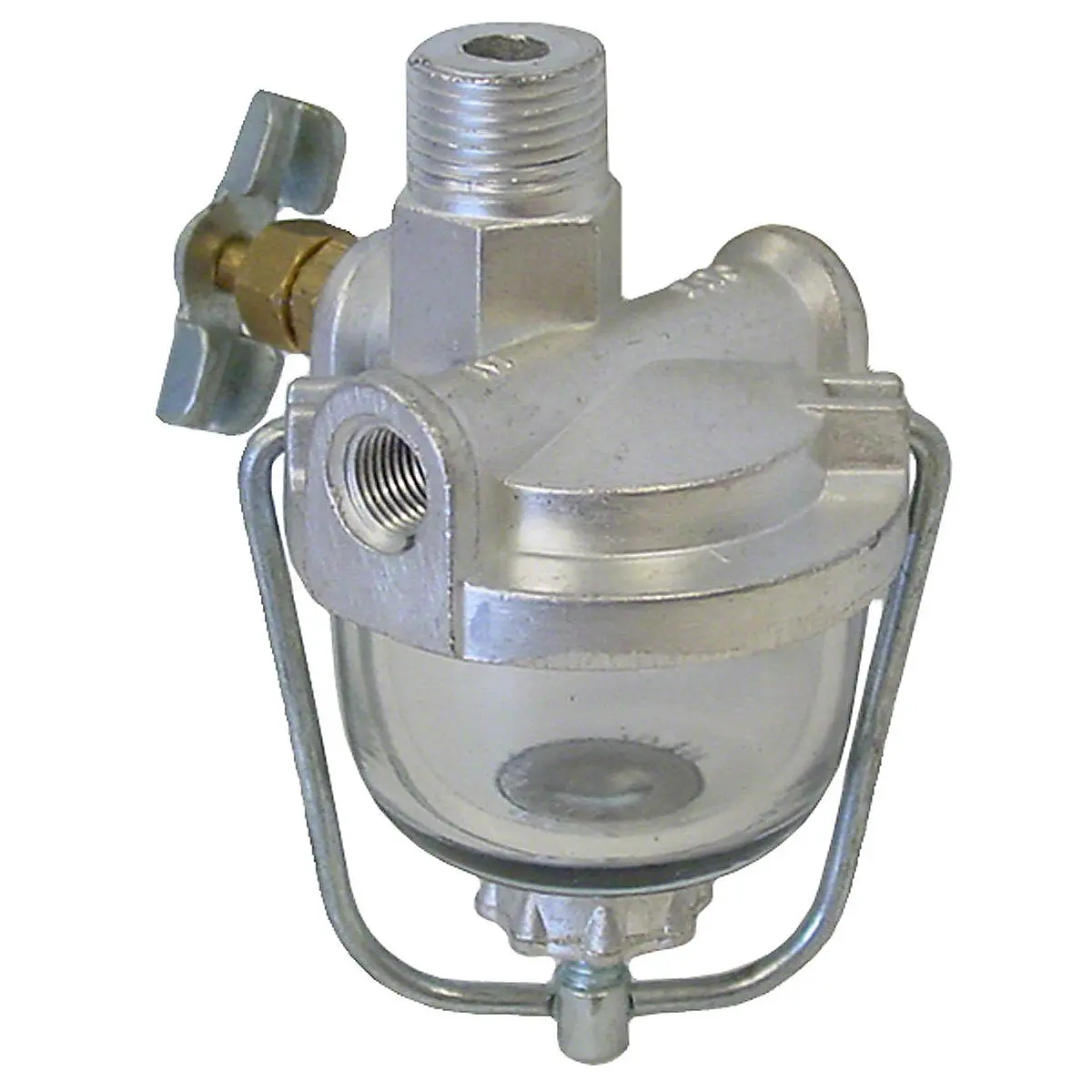 Sediment Bowl Assembly With 2 Outlets Fits Allis Chalmers Tractor | 239167, 70239167 1