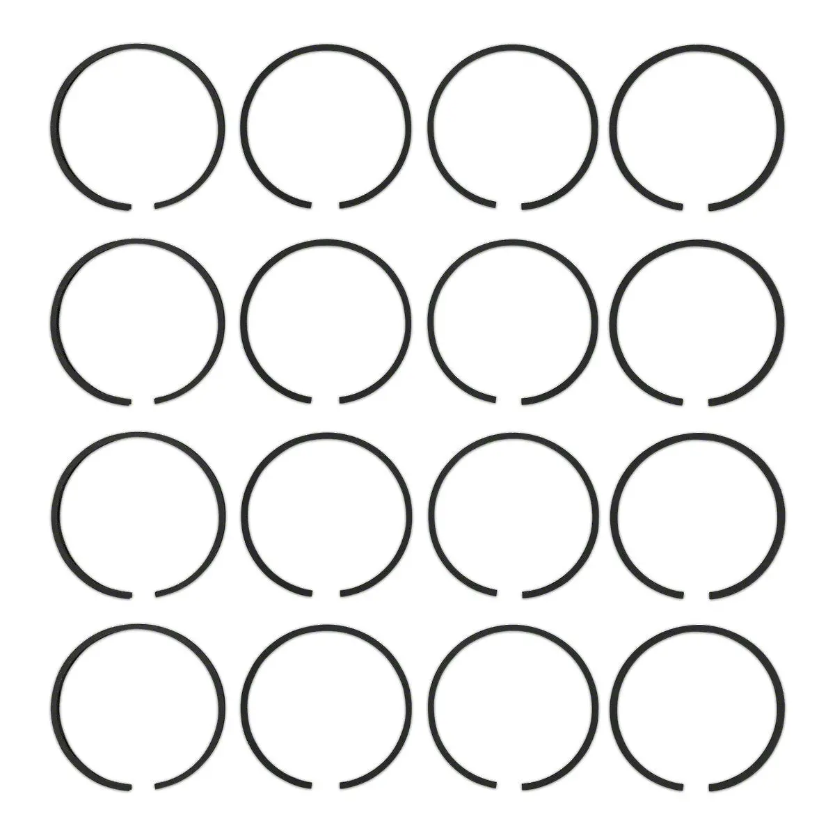 Piston Ring Set 4Cyl 4-1/8" Bore Fits Farmall Super M 400 450 Tractor 366493R93 1
