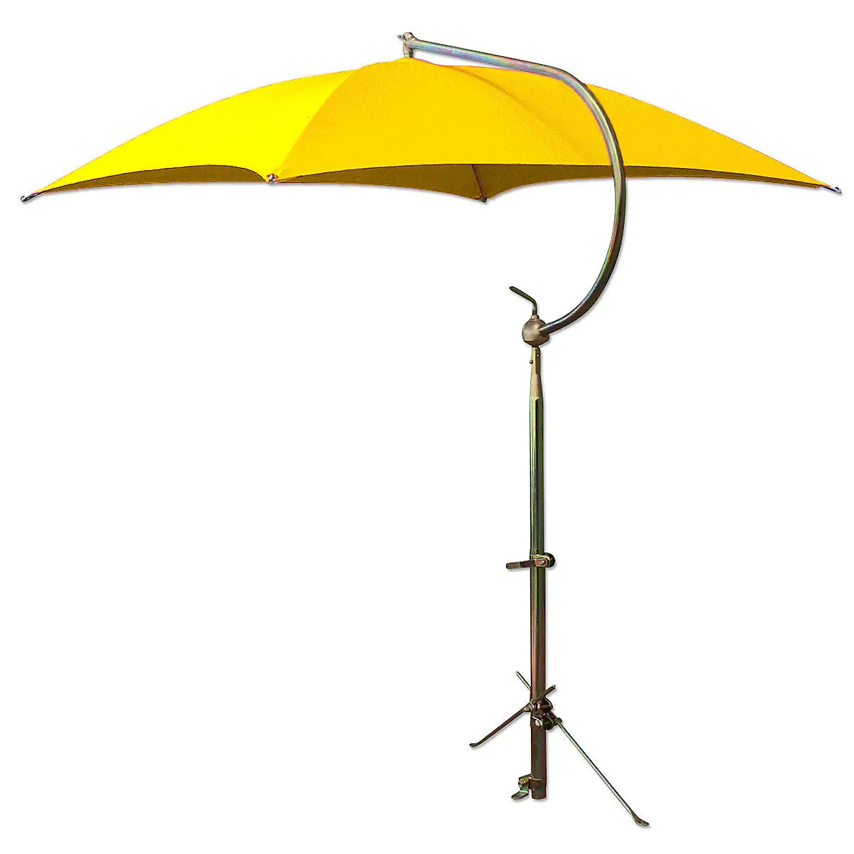Yellow Deluxe Umbrella W/ Brackets -Fits  Massey  Tractor 1