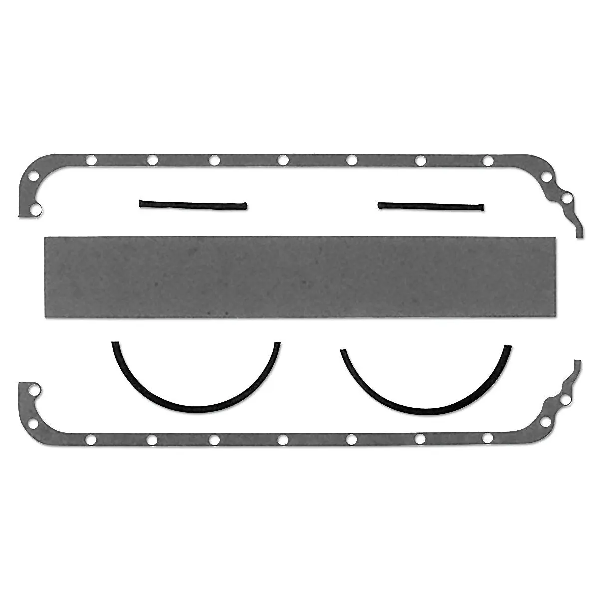 1001410M1 6-Pc. Oil Pan Gasket Set-Fits Massey Harris 44-6 101 Sr 102 Sr 1