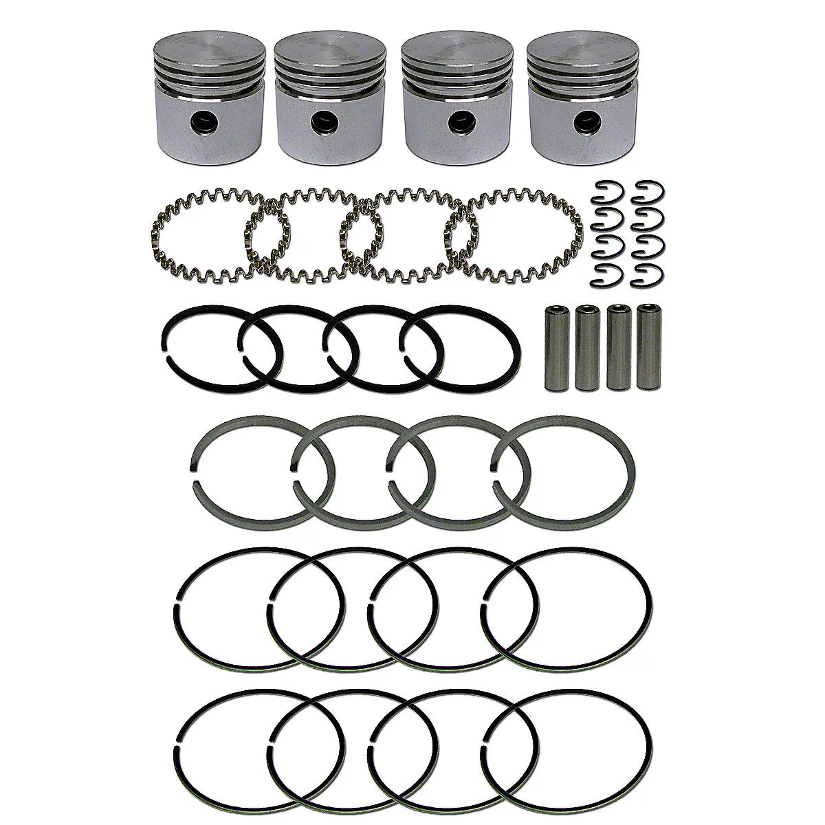 800558 Engine Rebore Kit (0.020" Overbore)-Fits Allis Chalmers Tractor G 1