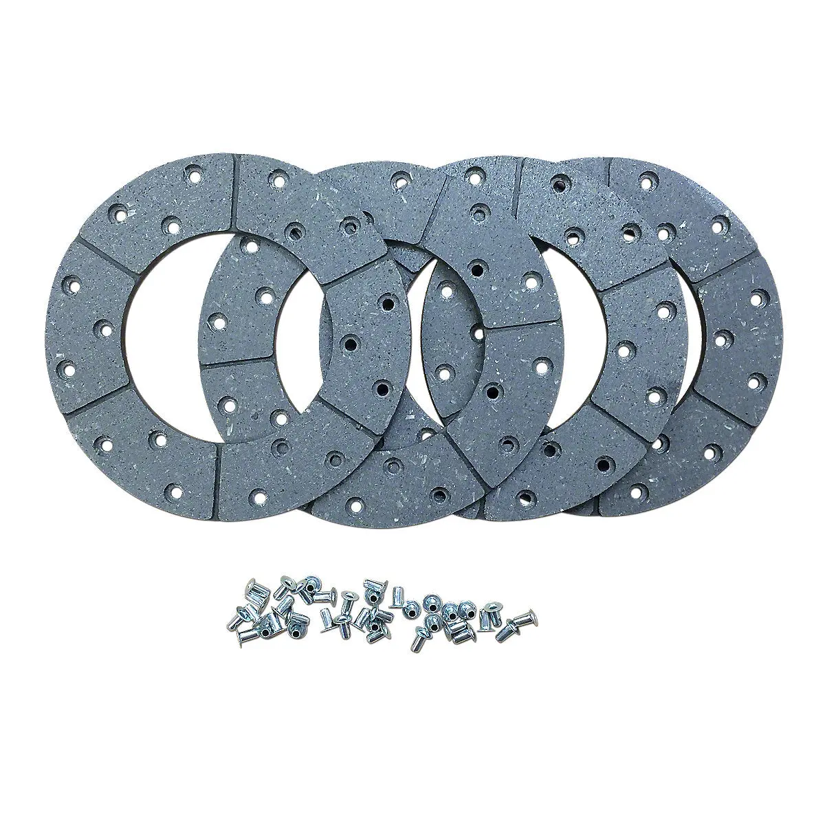 1005507M1 Disc Brake Linings W/ Rivets-Fits Massey Tractor  65 85 88 33 333 1