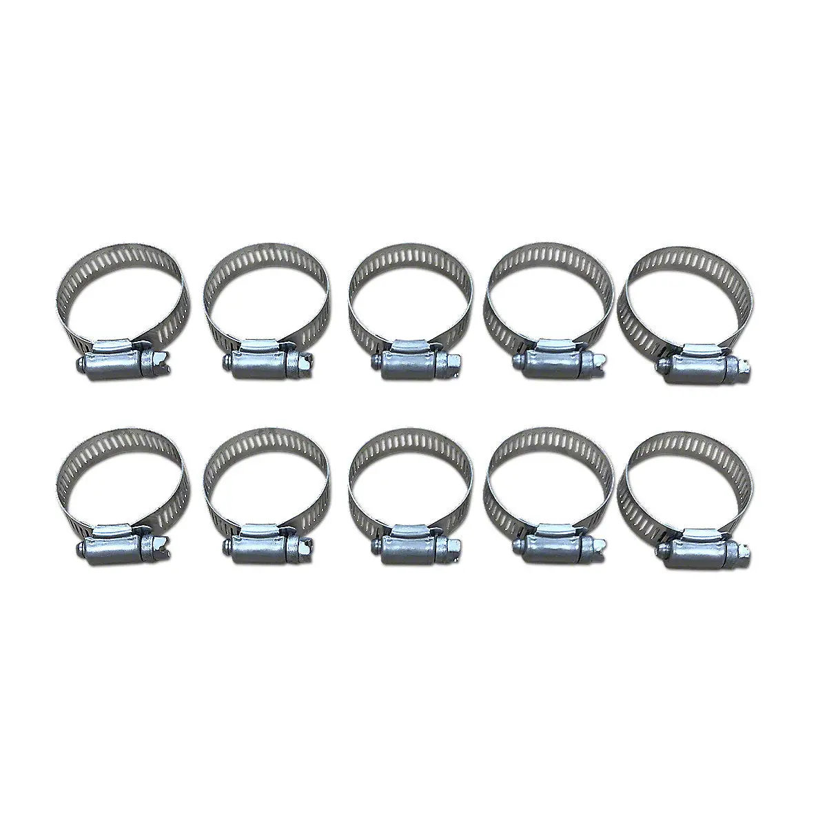 Worm Drive Hose Clamp Fits Case Tractor | 3/4" To 1-3/4" 10 Pack 1