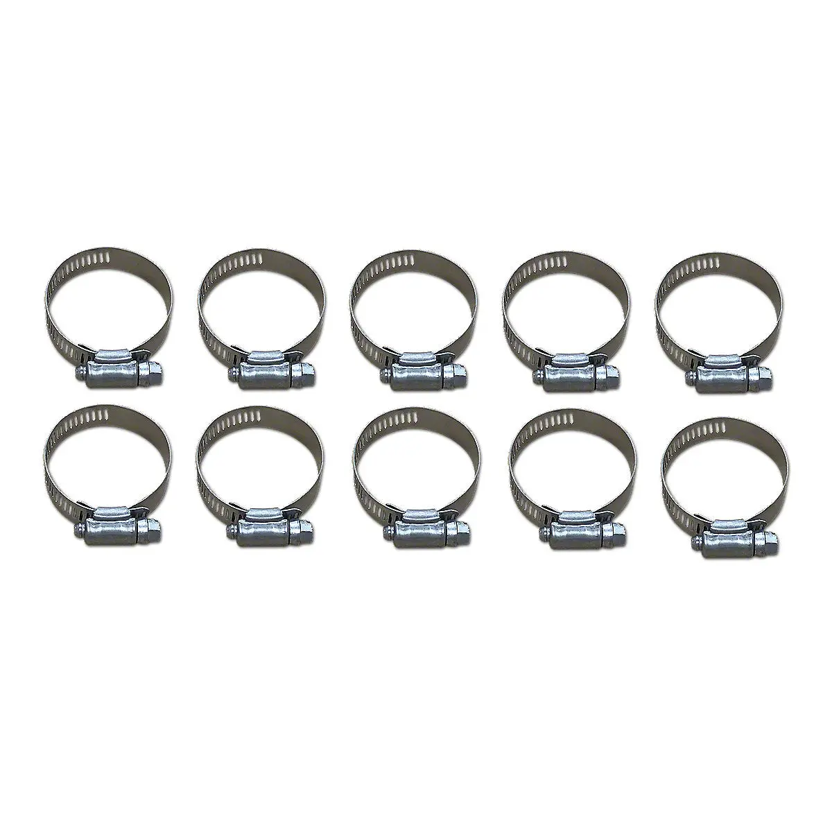 Worm Drive Hose Clamp Fits John Deere Tractor | 1" To 2" 10 Pack 1