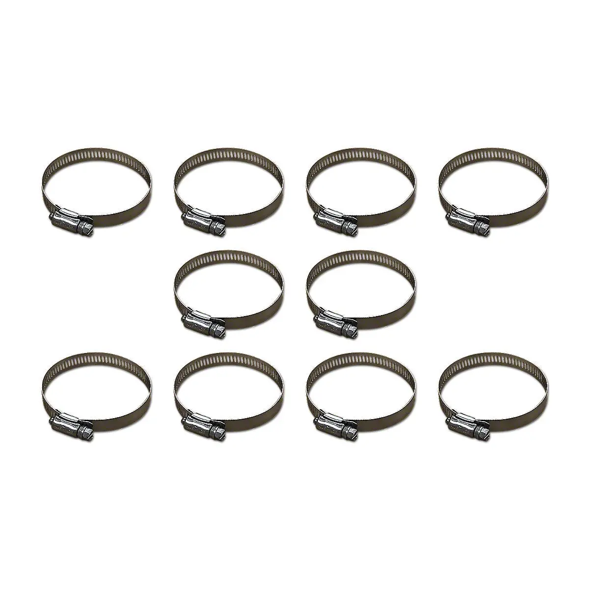 Worm Drive Hose Clamp Fits Massey Tractor | 1"-3" 10 Pack 1