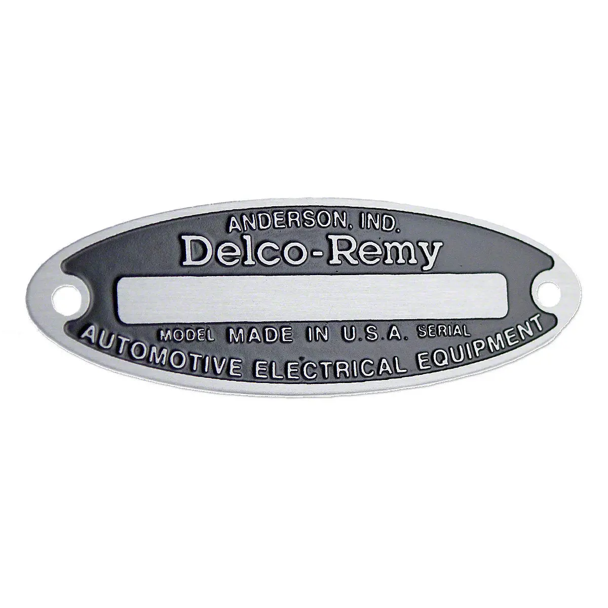 Distributor Tag W/ (2) Rivets -Fits  Case  Tractor 1