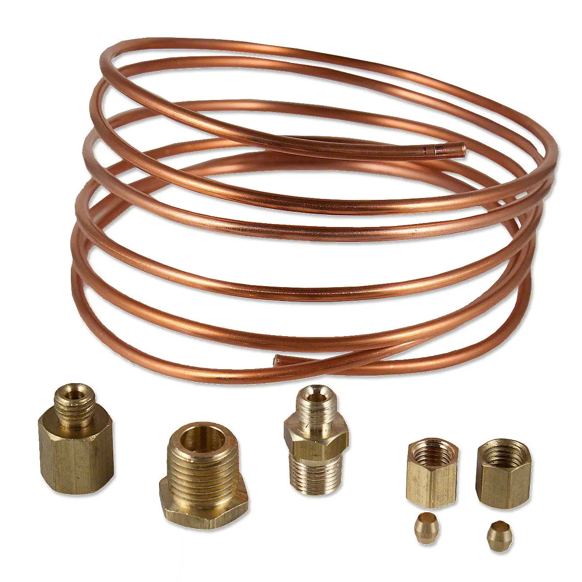 Oil Gauge Copper Line Kit-Fits Many Ford Tractor Models 1