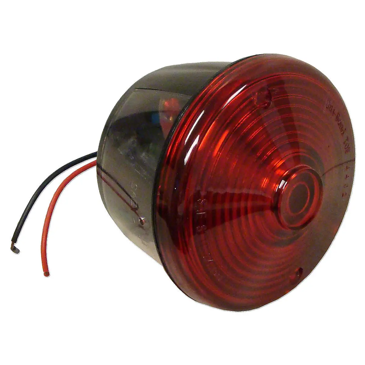12-Volt Round Tail Light Assembly Licensed Lamp Window Massey Mh & Mf Models 1