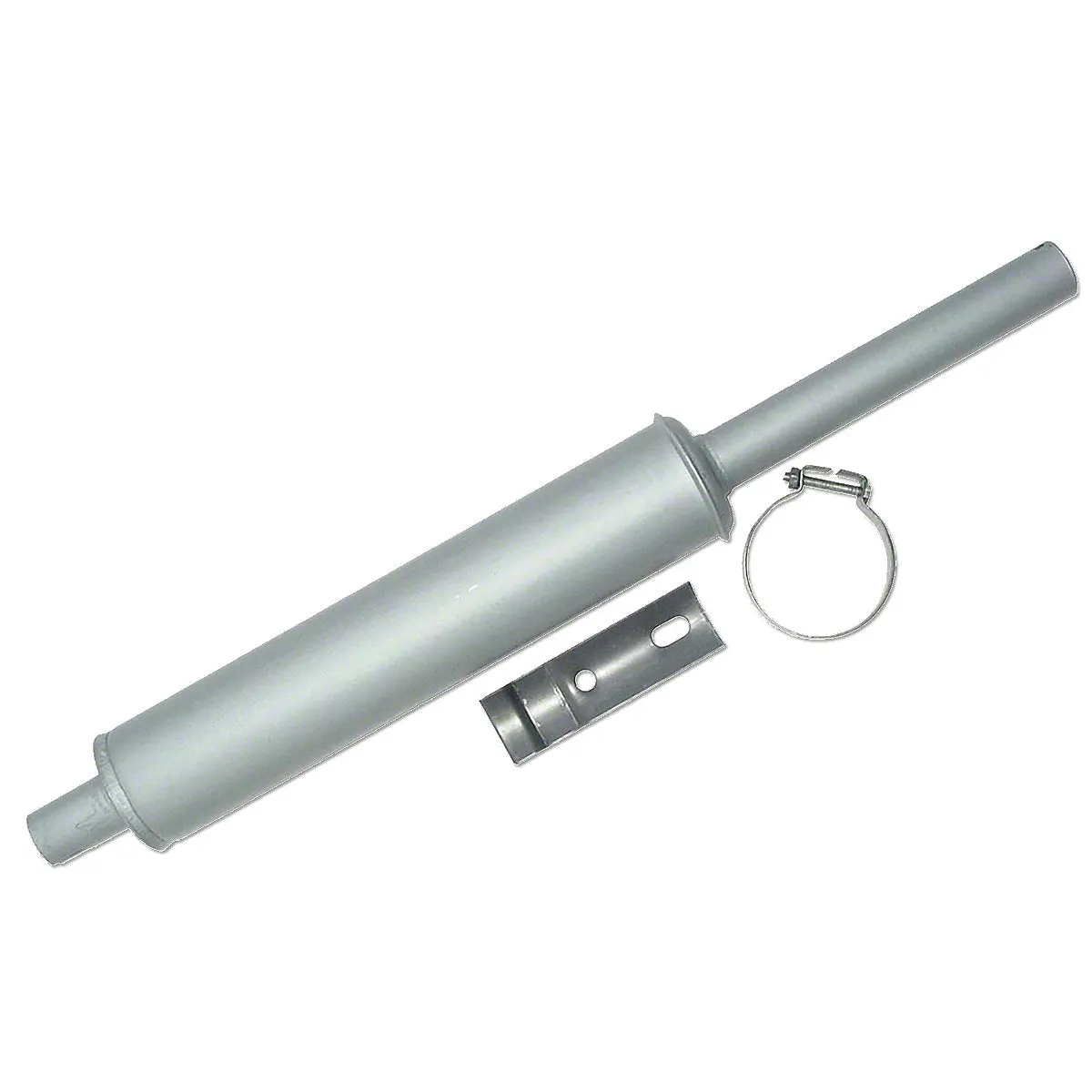 Muffler For Vertical Round Body Fits Allis Chalmers Tractor | 227240, 233450 1