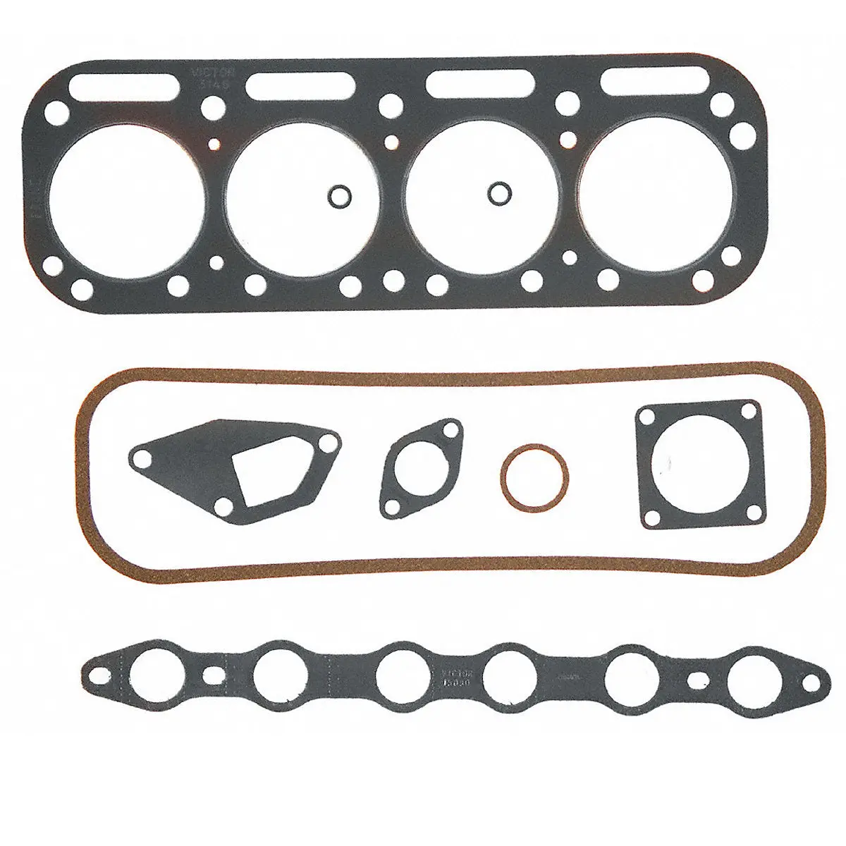 Cylinder Head Gasket Set Fits Allis Chalmers Tractors | 225325, 229929, 233237, 277264 1