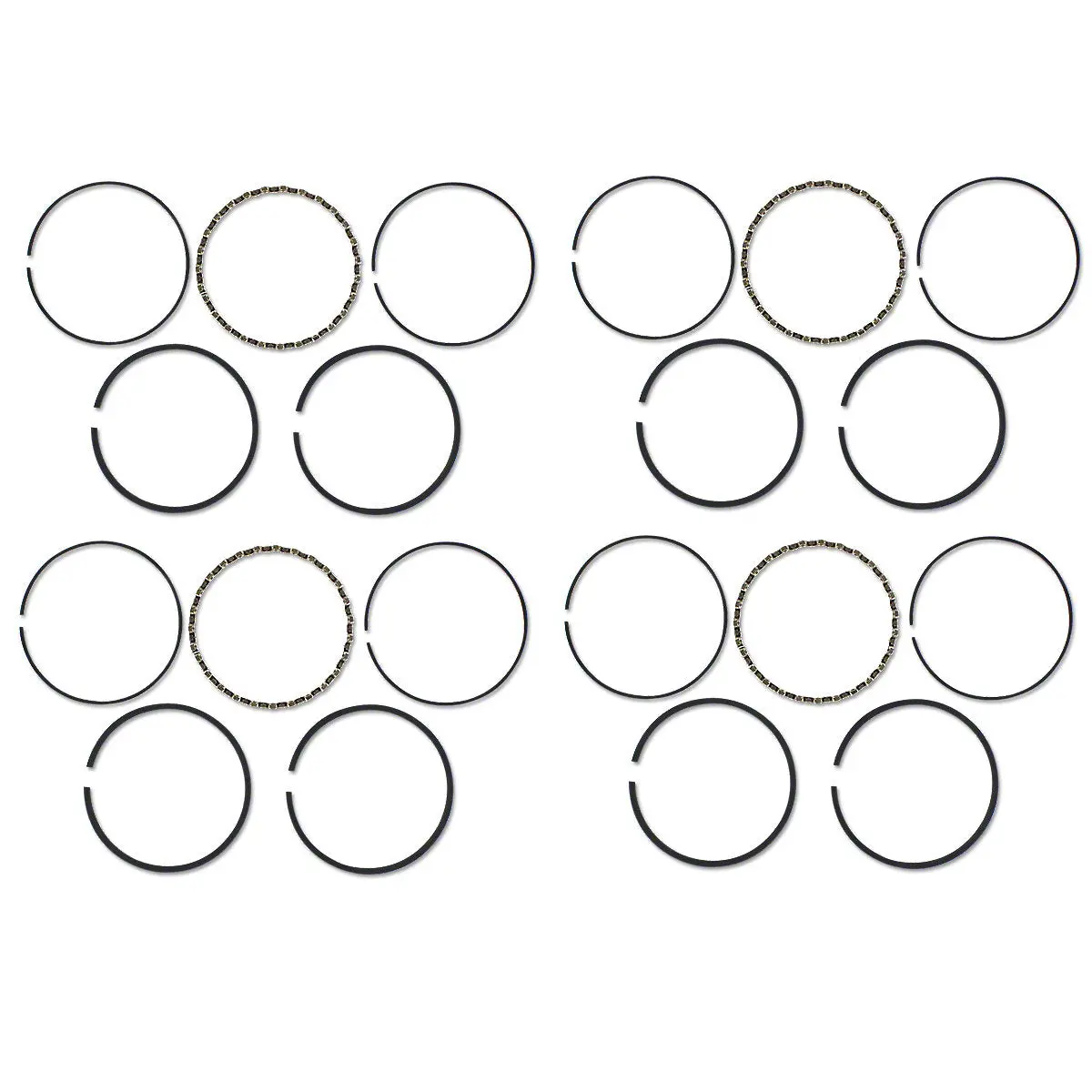 Piston Ring Set Fits Allis Chalmers Tractor | 2.375" Bore | 70800325 1