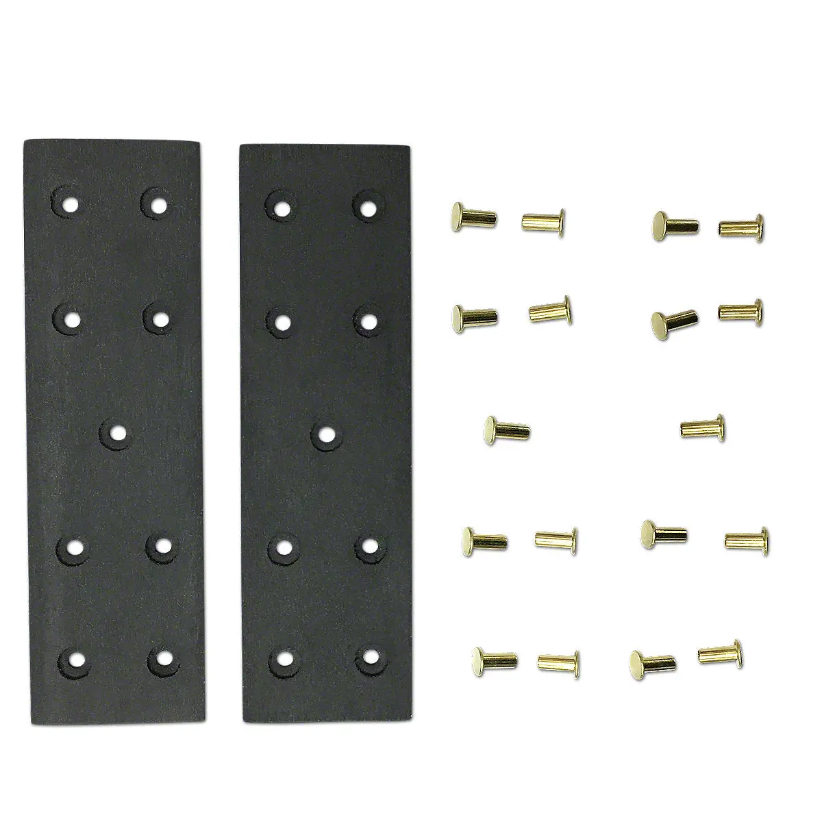 Brake Shoe Lining Set W/ Rivets Fits Allis Chalmers Tractor | 231633 1