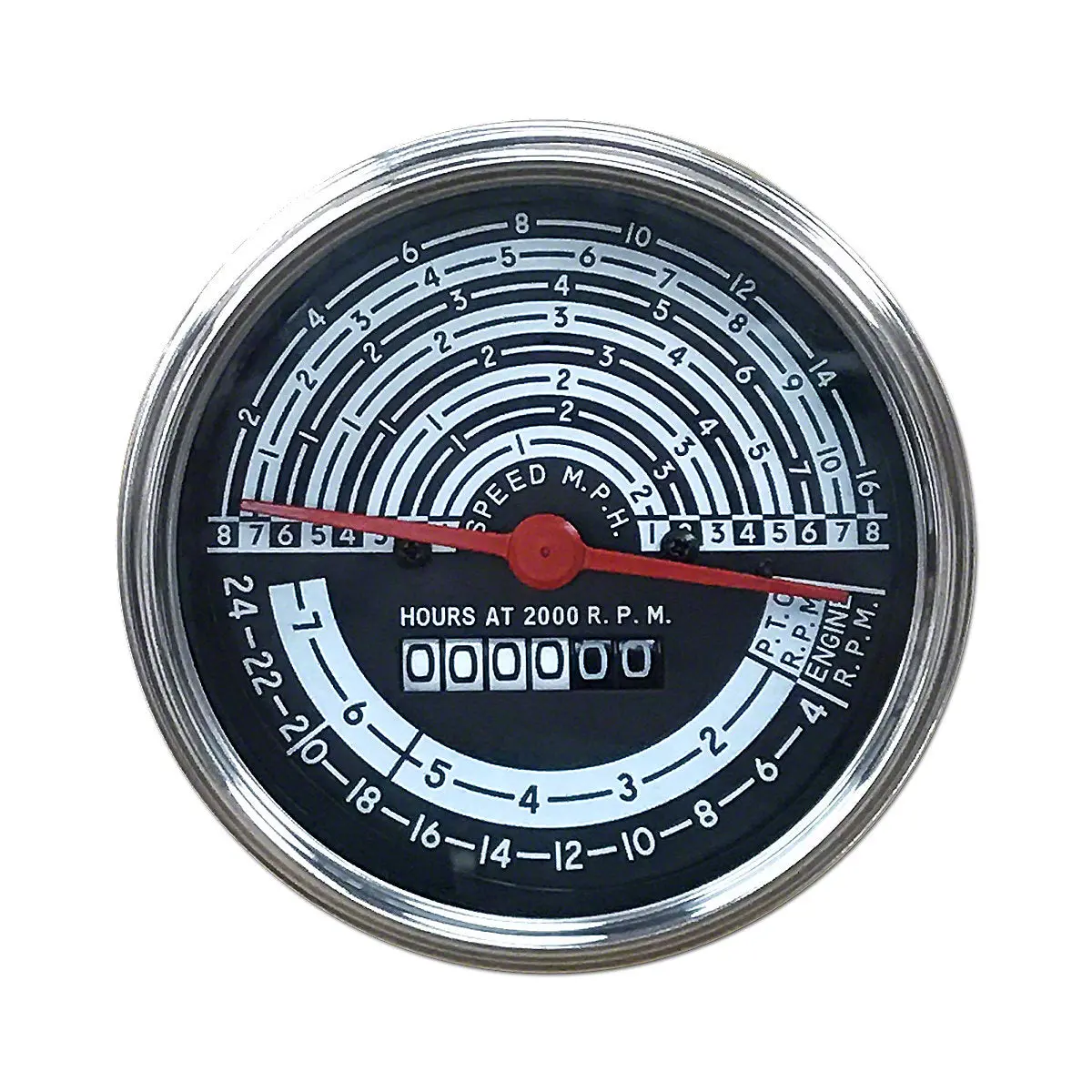 Tachometer / Operation Meter Fits Allis Chalmers D19 Tractors 70236655 236655 1