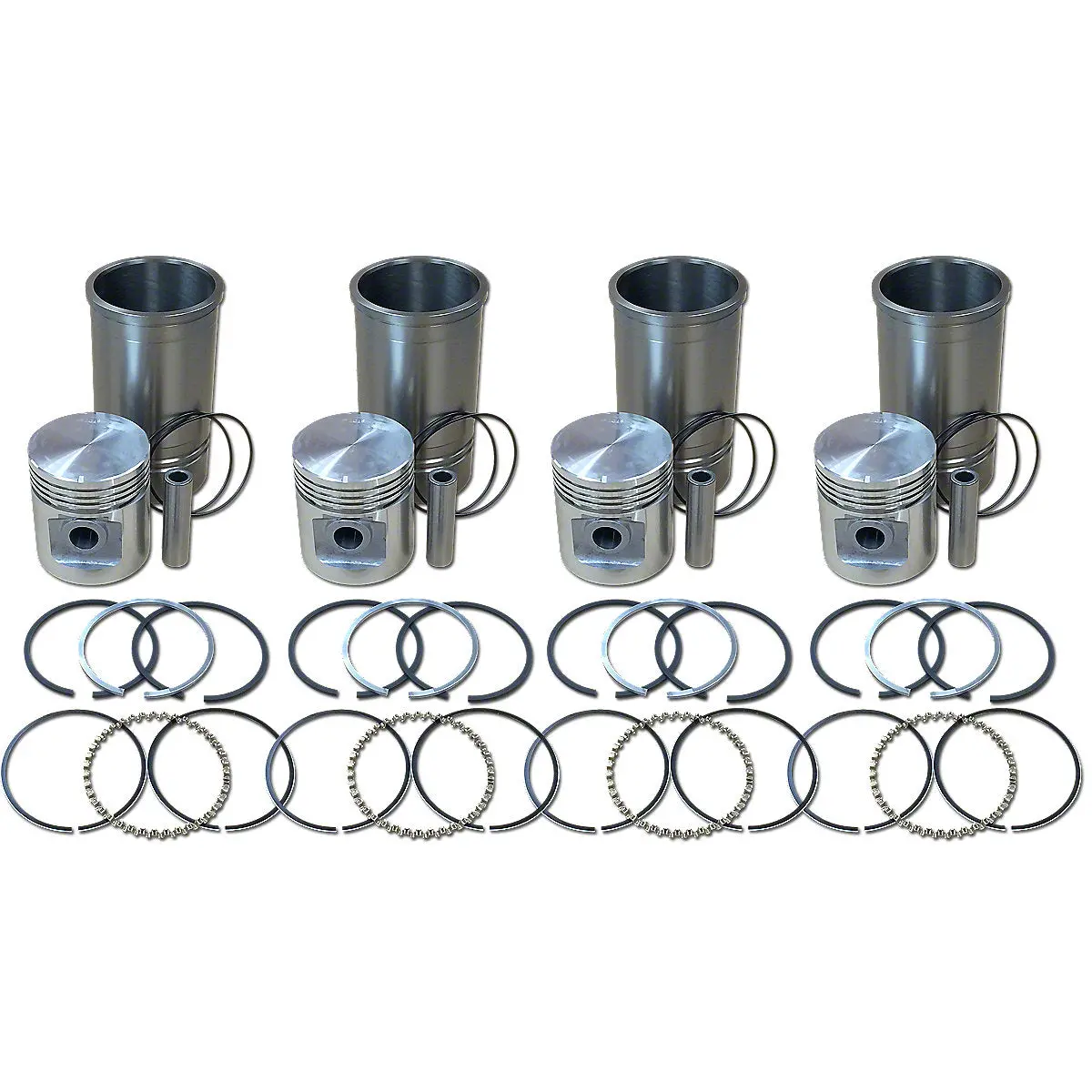Sleeve & Piston Kit 3-7/16" Overbore Fits Allis Chalmers B C Rc Tractors 282941 1