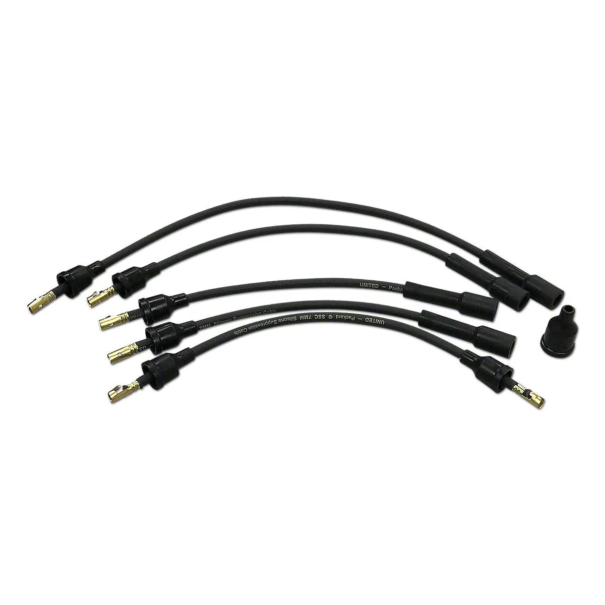 Spark Plug Wiring Set Fits Allis Chalmers Tractor | Straight Boots 1
