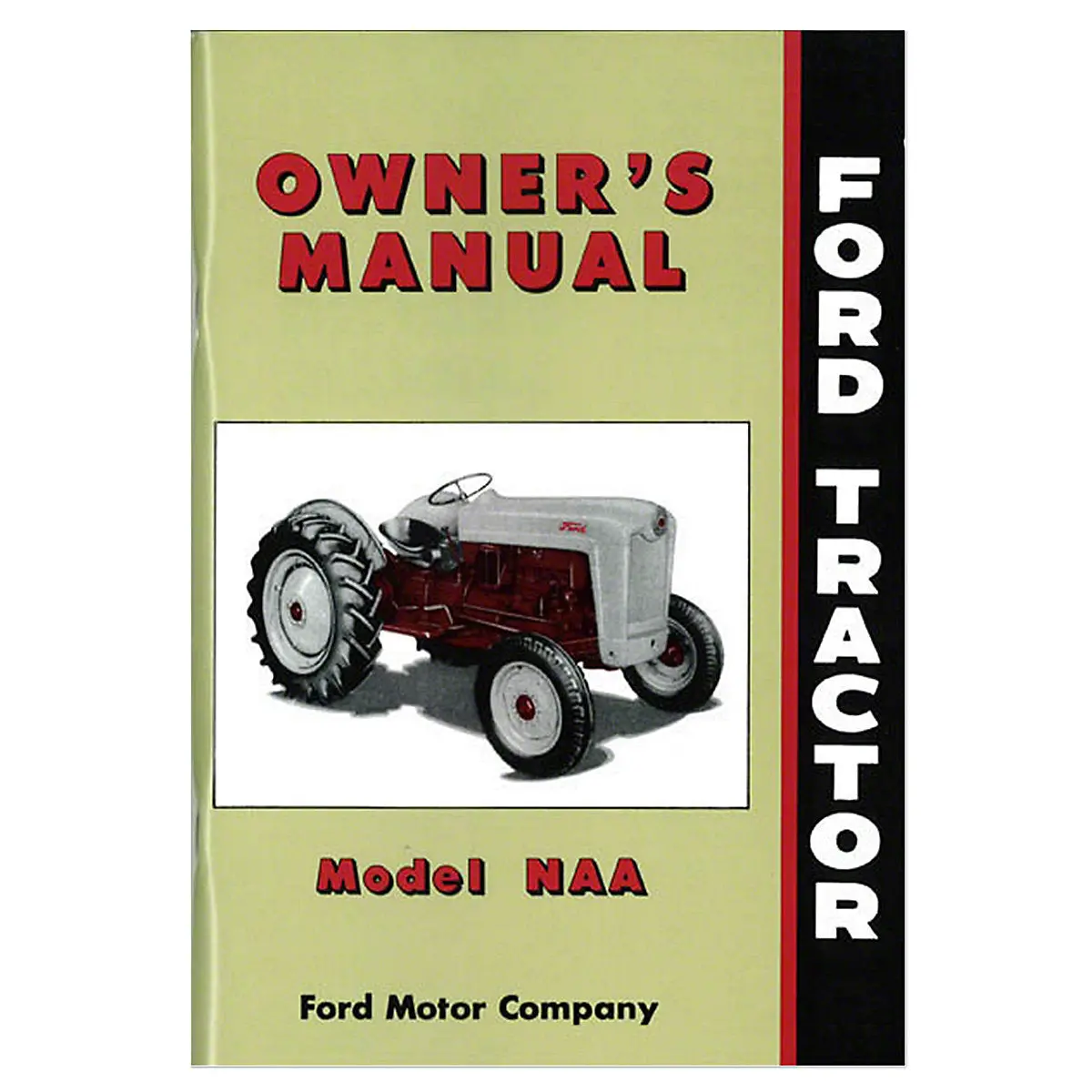 Owner Operator Manual Reprint For Ford Tractor | 1953-1954 Jubilee, Naa 1