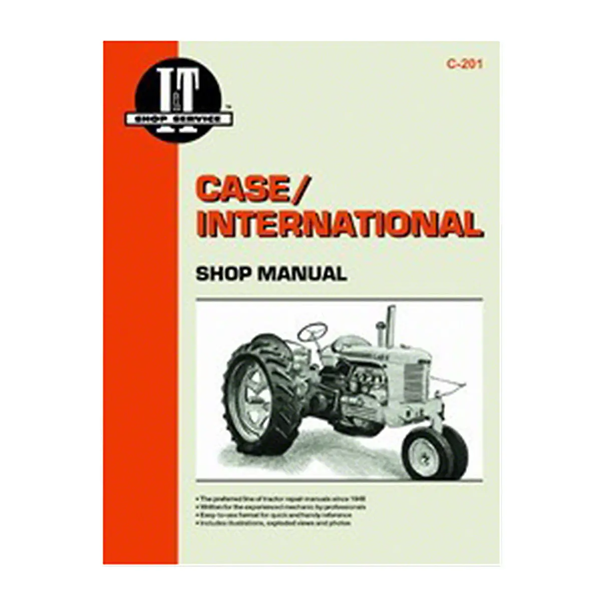 I&T Shop Service Manual For Case Tractors | Includes Case/International Models 1