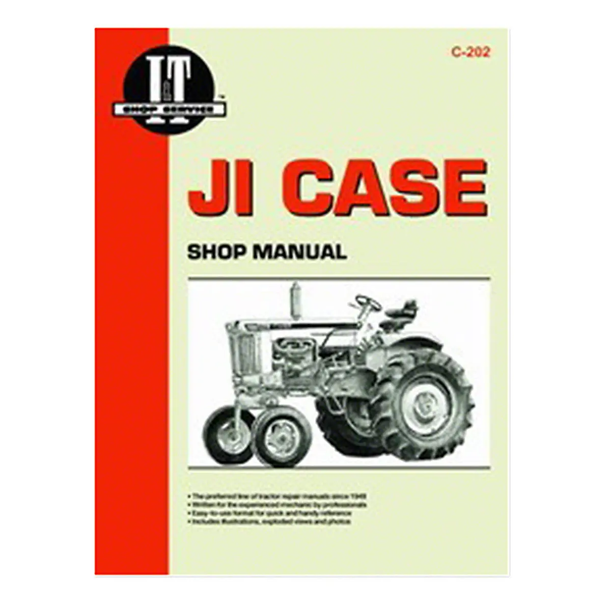 I&T Shop Service Manual For Case Tractors | Includes Ji Models 1