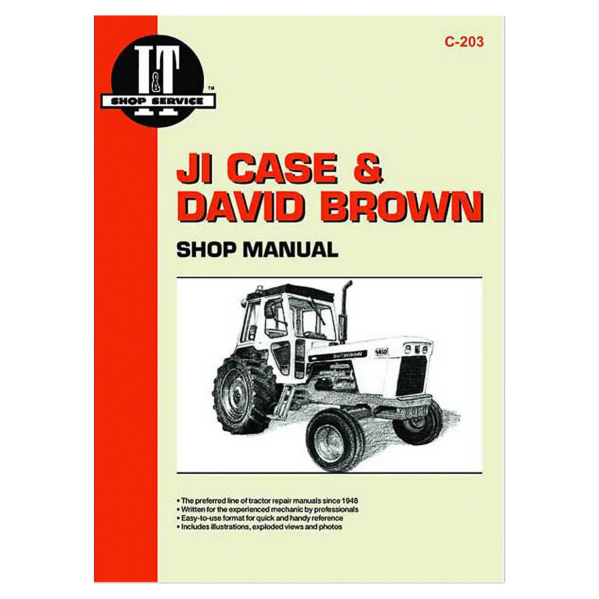 I&T Shop Service Manual For Case Tractors | Includes David Brown Models 1