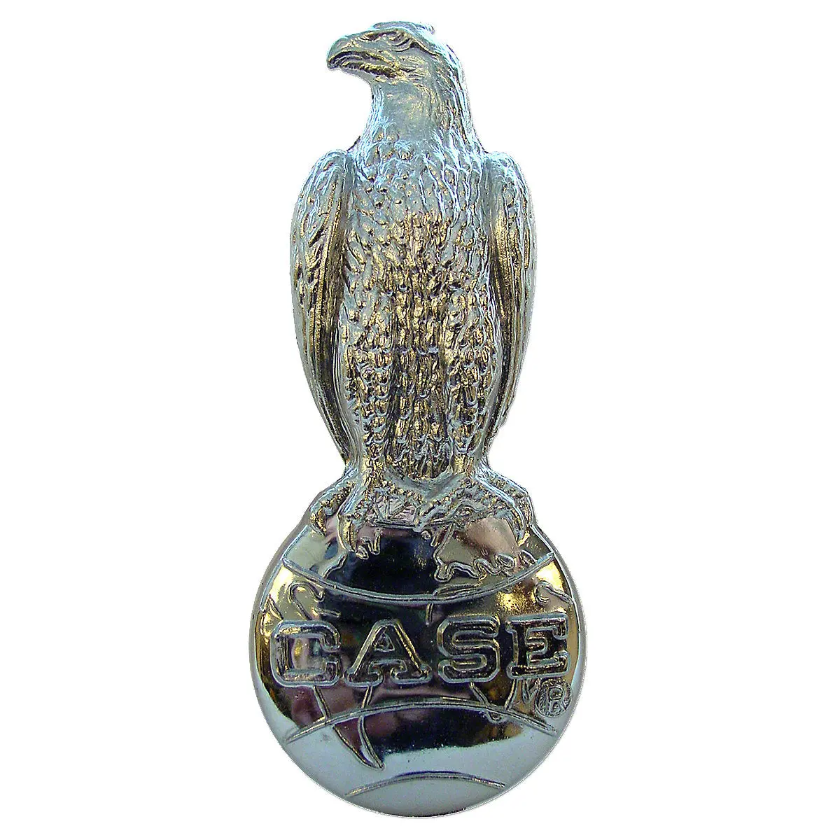Chrome Case Eagle Emblem Fits Case Tractor | A11492, A24526 1