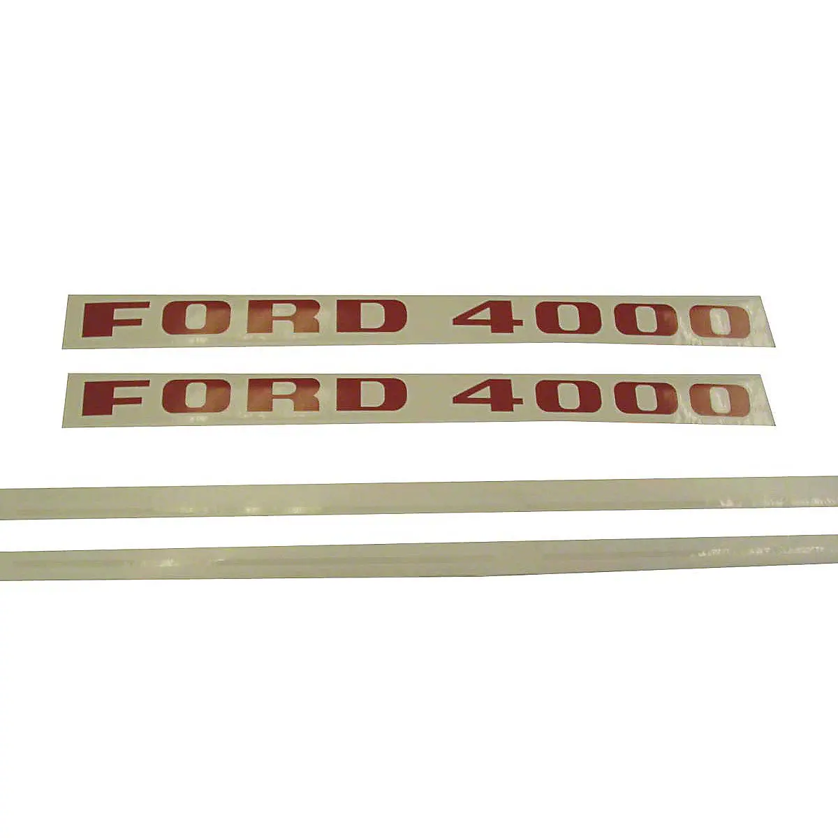 Mylar Decal Set Fits 1968-1974 Ford 4000 3 Cylinder Tractor 1