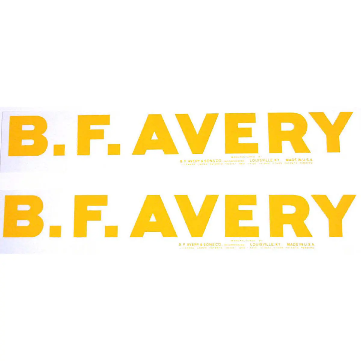 Mylar Hood Decal Fits Minneapolis Moline Tractor Bf Avery Tractor 1