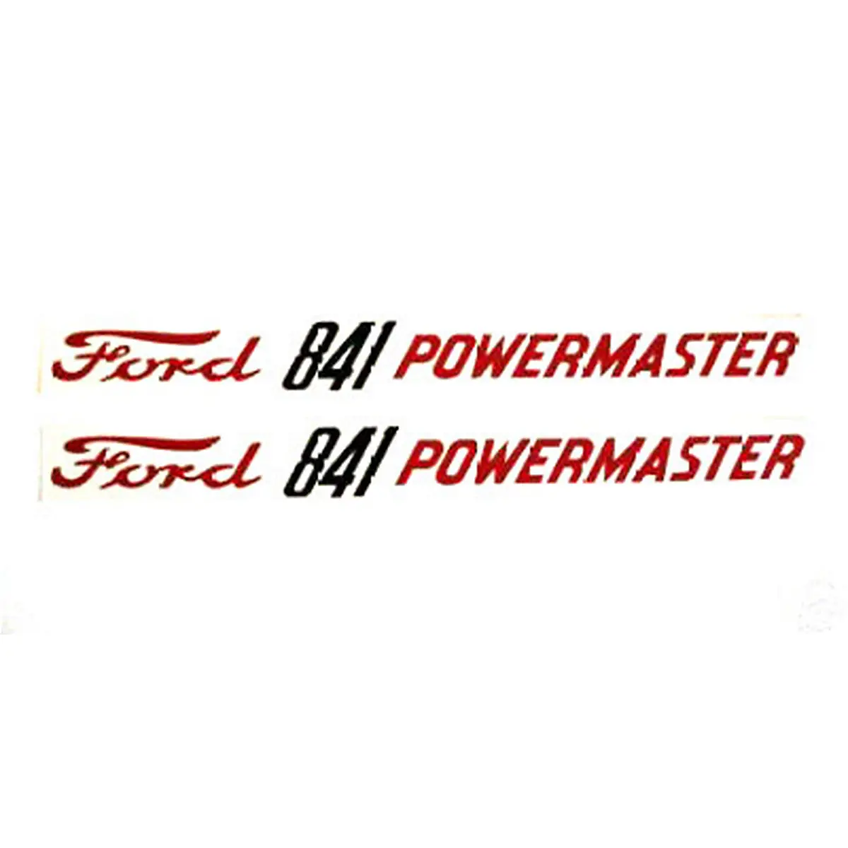 Vinyl Decal Hood Set Fits 1957-1962 Ford 841 Powermaster Tractor 1