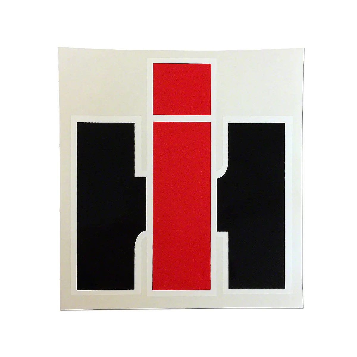 Ih Logo Decal Fits International Tractor | 6-5/8" X 7-1/8" 1