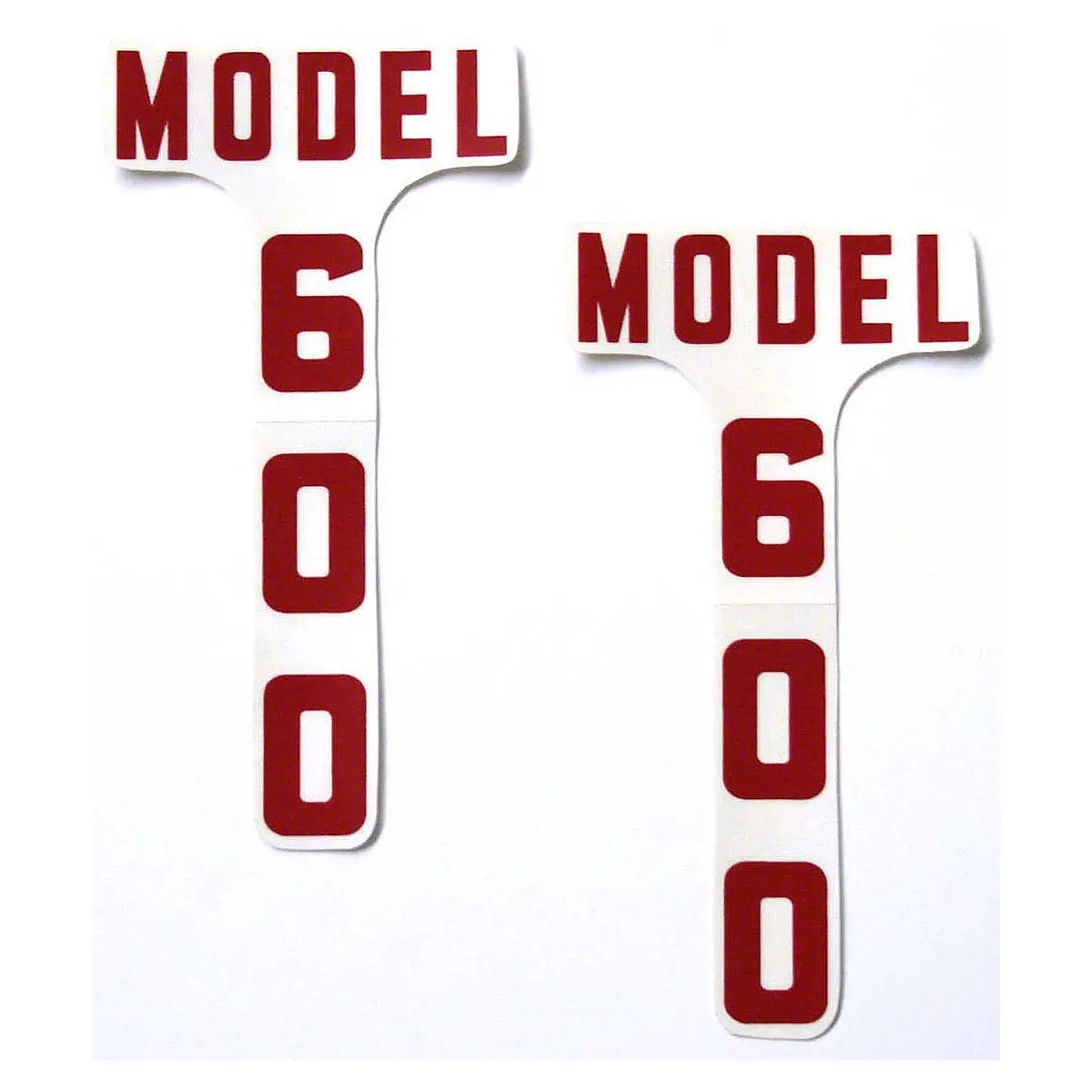 Mylar Hood Decal Set Fits 1954-1957 Ford 600 Tractor 1