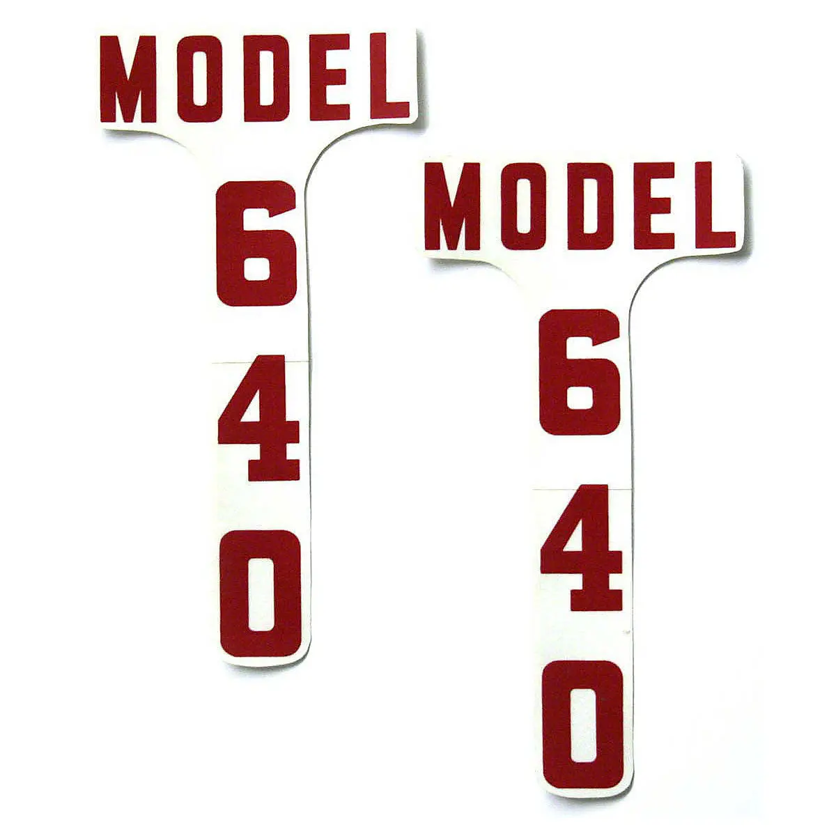 Vinyl Hood Decal Set Fits 1954-1957 Ford 640 Tractor 1